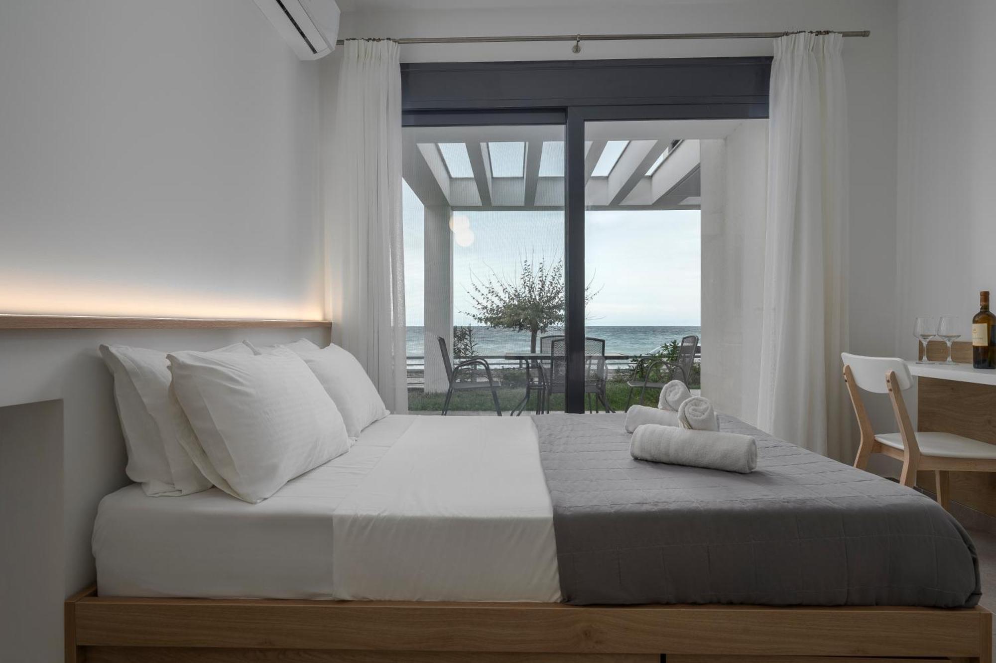 Cavo Blue Coastal Living Appartement Polychrono Buitenkant foto