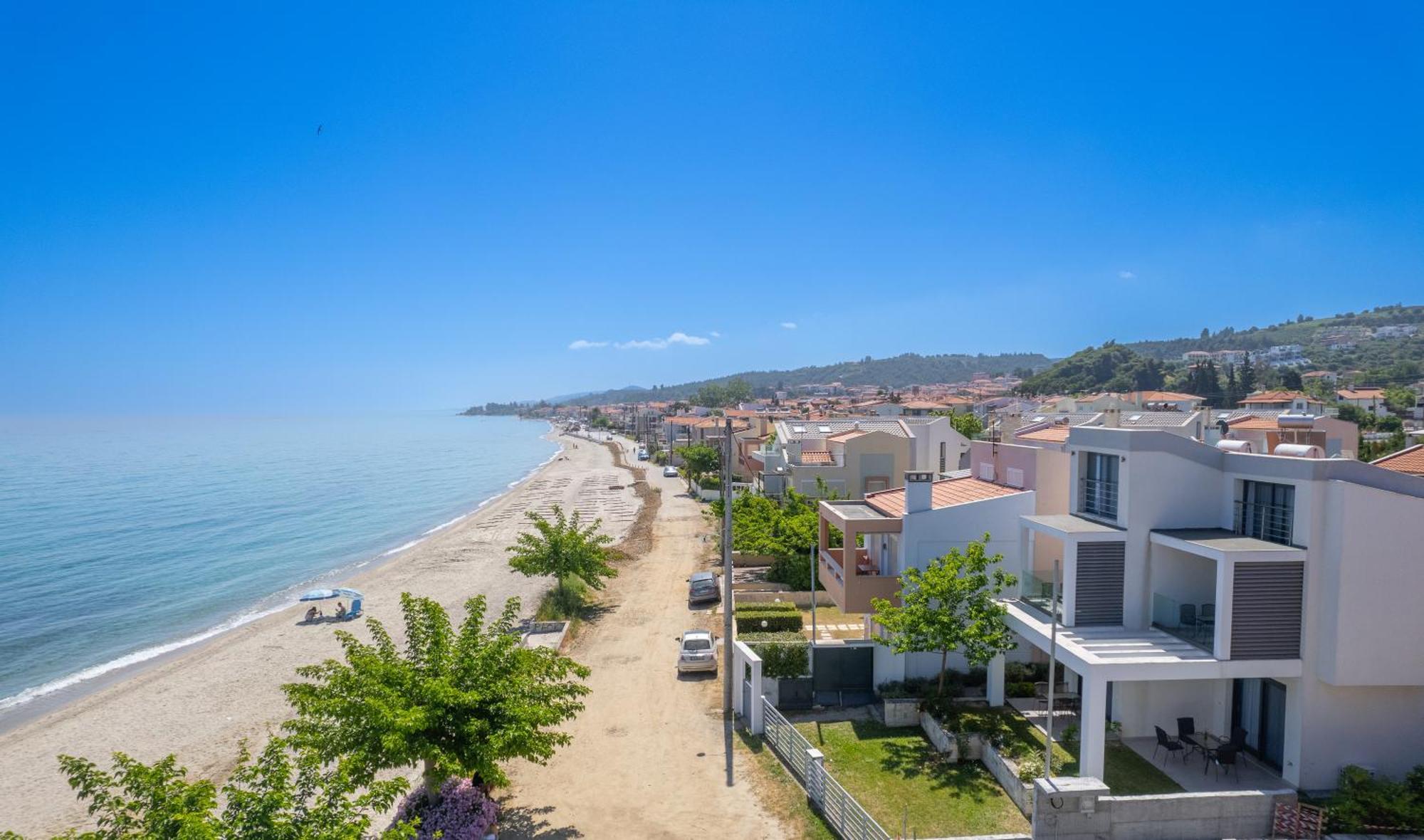 Cavo Blue Coastal Living Appartement Polychrono Buitenkant foto