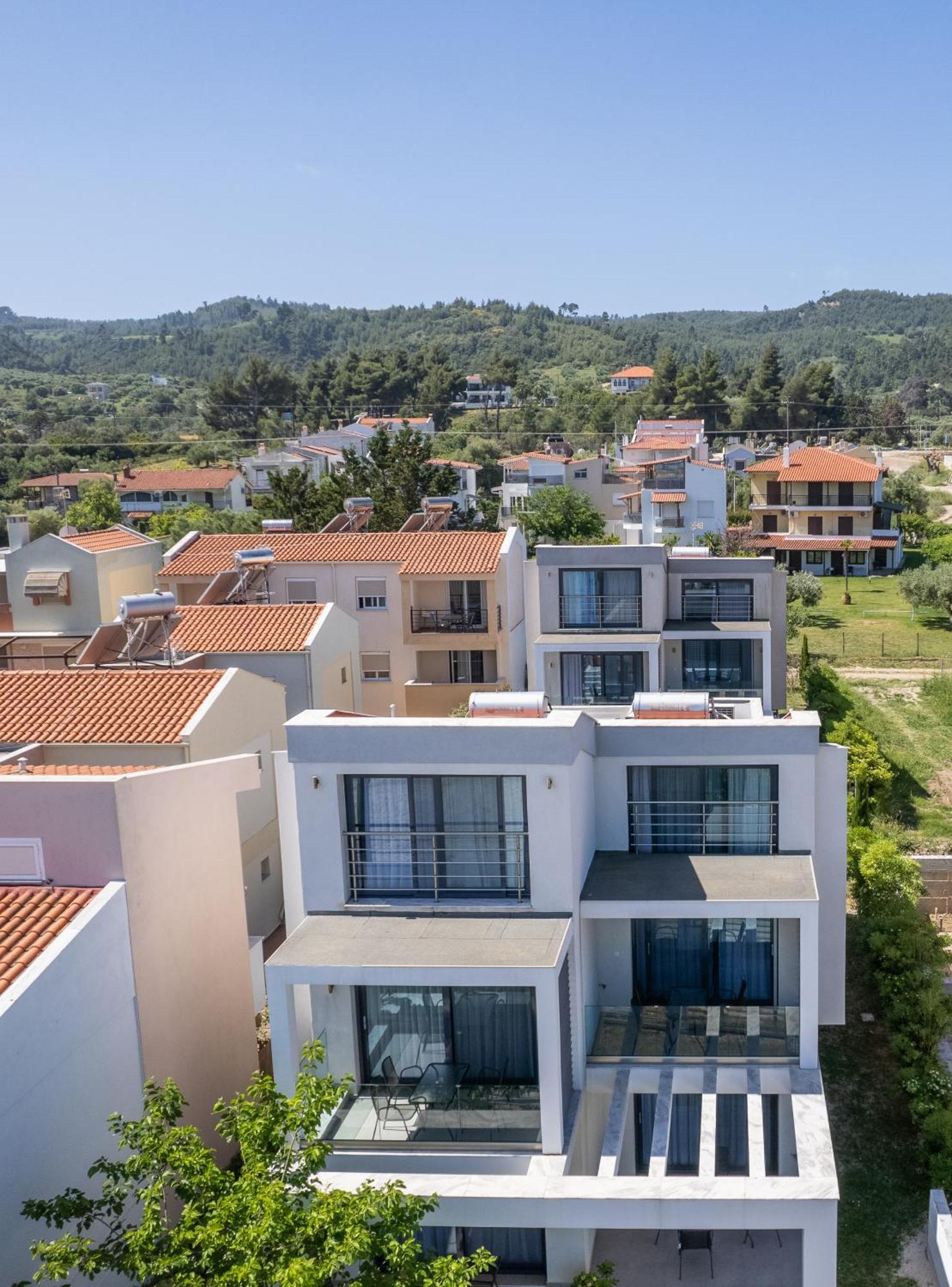 Cavo Blue Coastal Living Appartement Polychrono Buitenkant foto